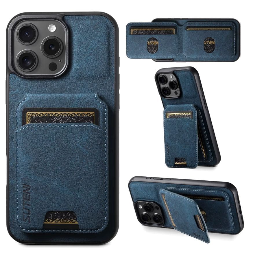 Premium Wallet Case · MagSafe-Compatible (iPhone 12–17)