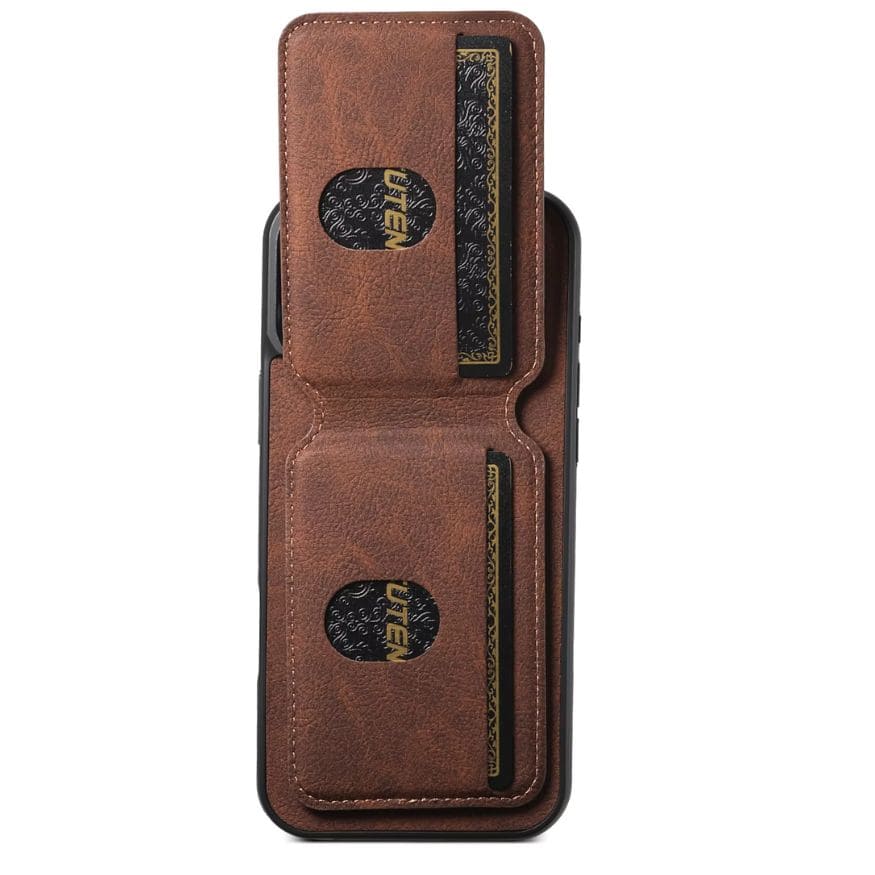 Premium Wallet Case · MagSafe-Compatible (iPhone 12–17)