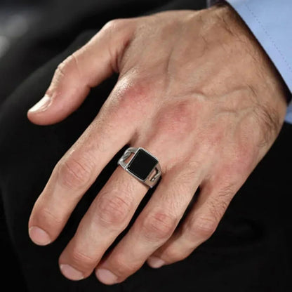 Men's Italian-Style Chain Ring