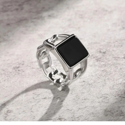Men's Italian-Style Chain Ring