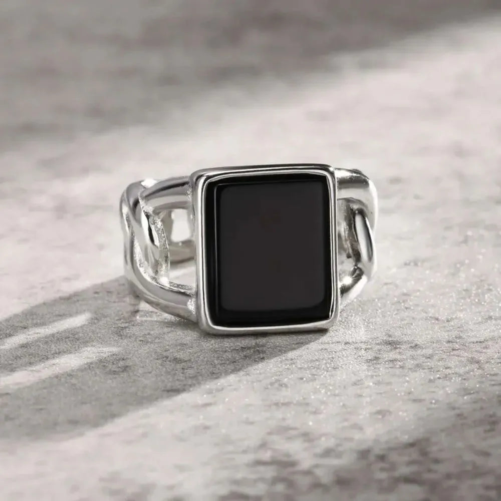 Men's Italian-Style Chain Ring