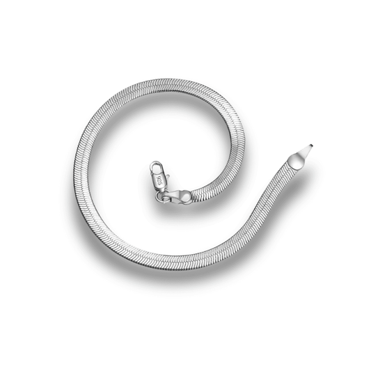 925er Silberarmband aus Frankreich mit geometrischem Design und 4 mm Zirkonia