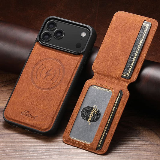 Premium Wallet Case · MagSafe-Compatible (iPhone 12–17)